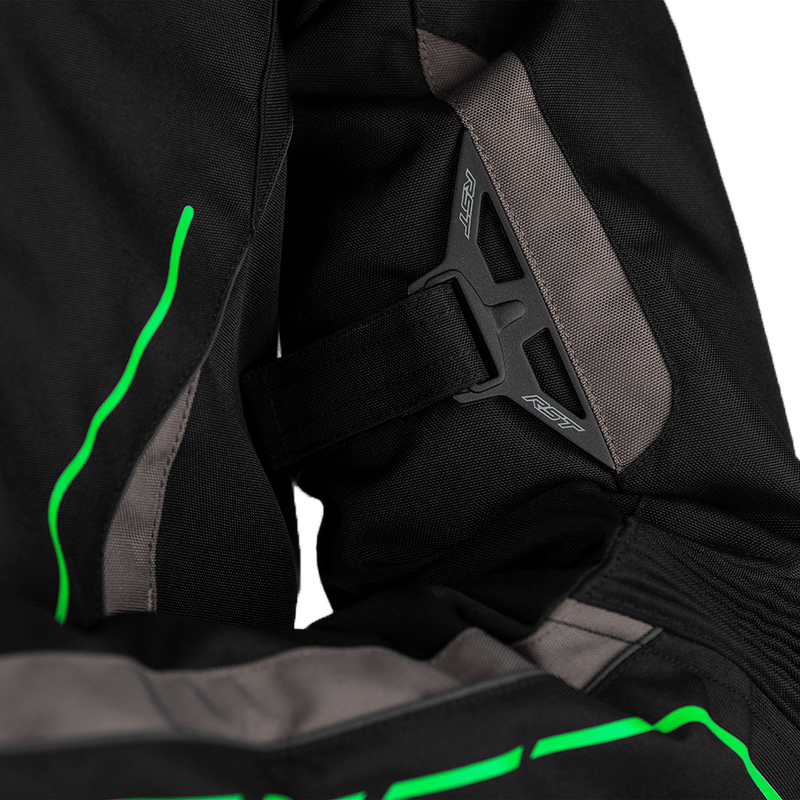 Load image into Gallery viewer, S1 CE JACKET BLACK/GREY/NEON GRN TXTL 2XL 102559NEO-48 image 3
