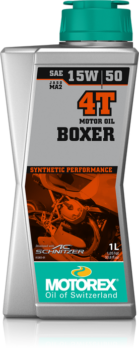 BOXER 4T 15W50 (1 LITER) 102293 image 1