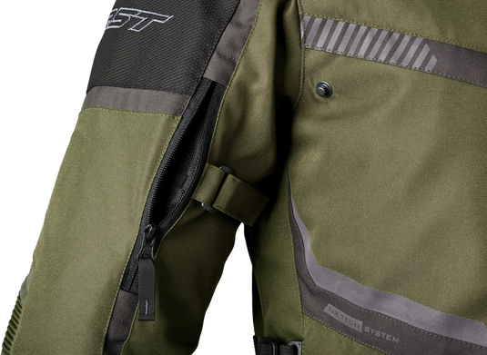 MAVERICK EVO CE JACKET KHAKI/GREY TEXTILE 2XL 103198GRN-48 image 3