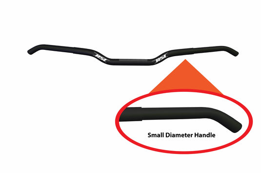 SLIM JIM HANDLEBAR BLACK T8-10R-SJ-BLK image 1
