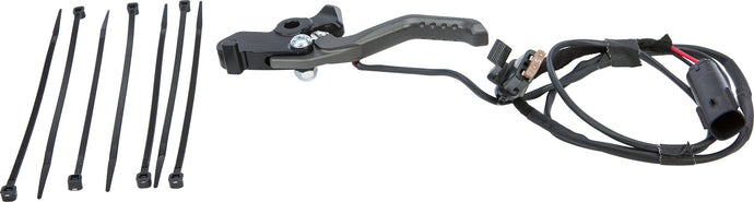 SKINZ ADJUSTABLE BRK LEVER S-D HEATED BILLET GRAPHITE S/M SDBLH105-GR image 1