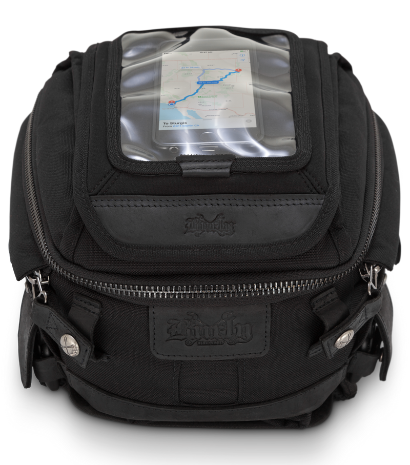 Load image into Gallery viewer, TANK TAIL BAG BLACK B15-1010B image 2
