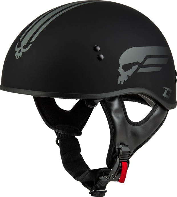 HH-65 RETRIBUTION HELMET MATTE BLACK/SILVER SM H16511814 image 1