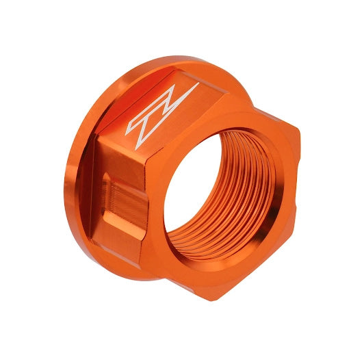 AXLE NUT  M22X30-P1.5 H17 ORANGE ZE93-8083 image 1