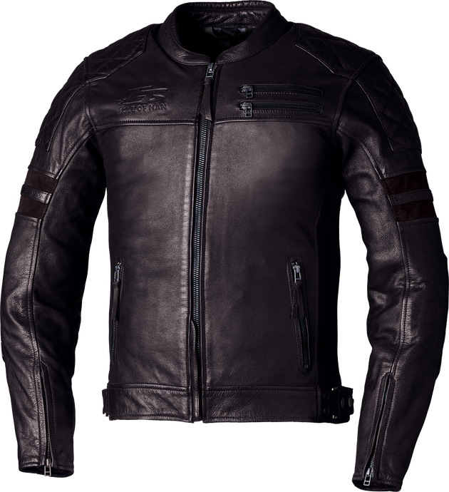 IOM TT HILLBERRY 2 CE JACKET BROWN LEATHER XL 103157BRN-46 image 1