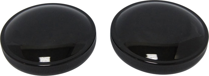CAM STYLE GAS CAP SET BLACK 75-007BK image 1