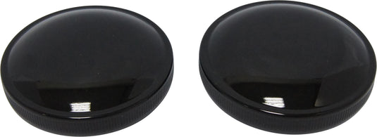 CAM STYLE GAS CAP SET BLACK 75-007BK image 1