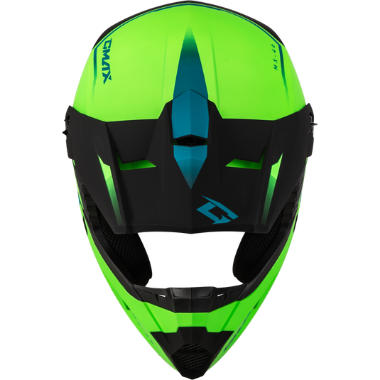 MX-46 COMPOUND HELMET MATTE HI-VIS GREEN/BLK/BLUE 2X D3464418 image 3