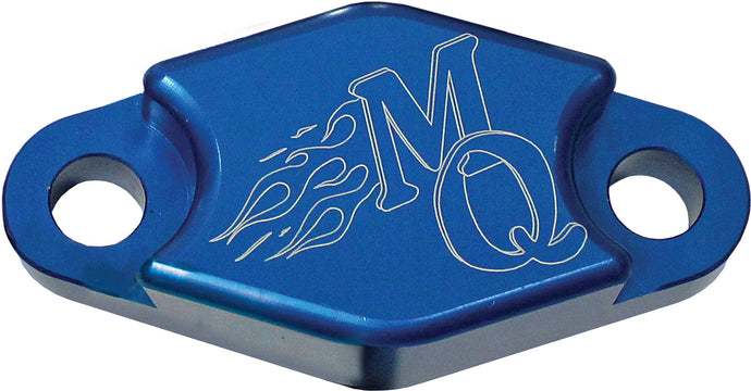 BRAKE BLOCK OFF PLATE (BLUE) PB-1BL image 1