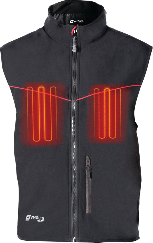 12V HYBRID HEATED SOFT SHELL VEST SM HYB1616 S image 1