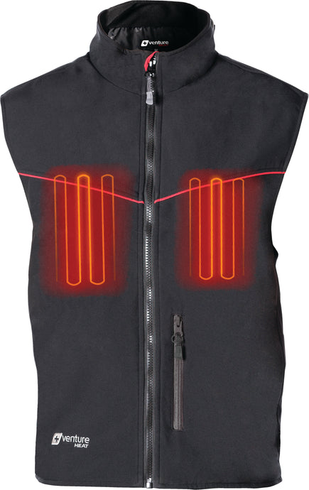 12V HYBRID HEATED SOFT SHELL VEST XXS HYB1616 XXS image 1