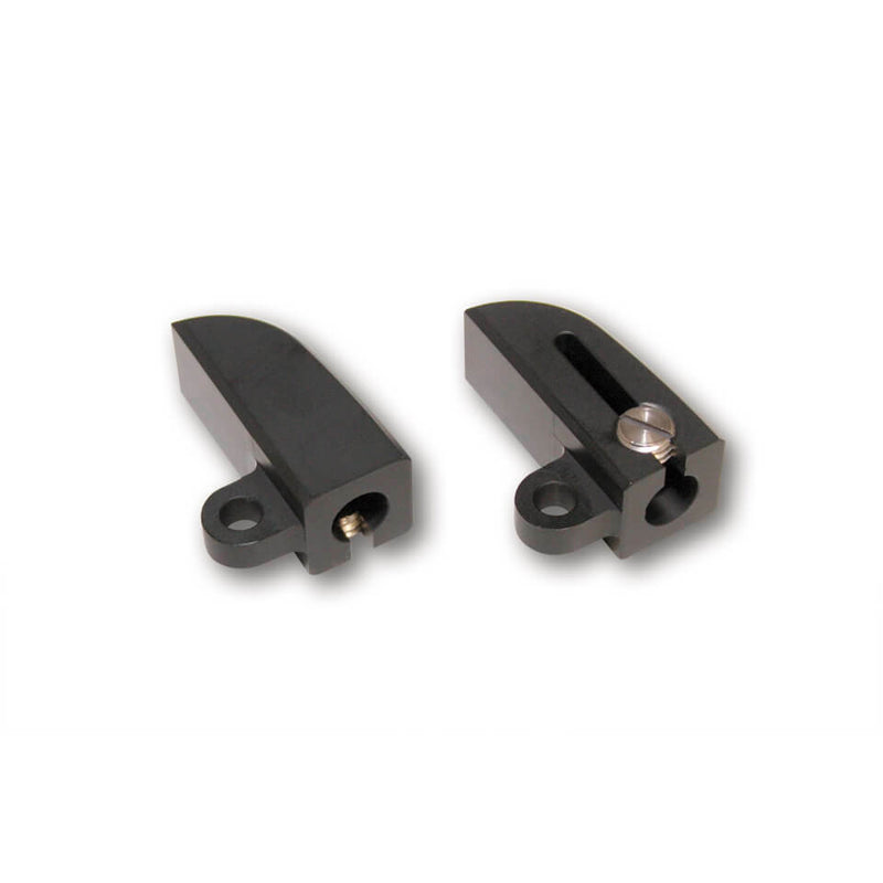 Load image into Gallery viewer, M8 CNC TURN SIGNAL MOUNT PAIR BLACK 220-215 image 2
