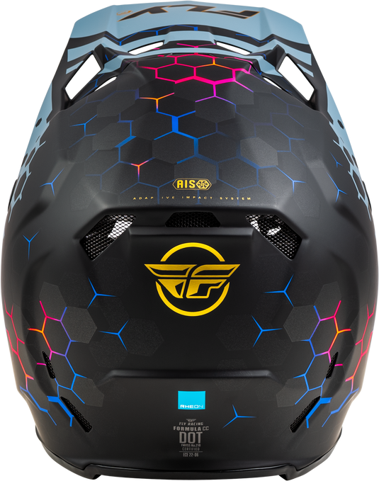 FORMULA CC TEKTONIC HELMET MATTE BLACK/SLATE/BLUE XL 73-4333X image 2