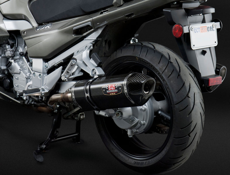 Load image into Gallery viewer, EXHAUST SIGNATURE R-77 SLIP-ON SS-CF-CF DUAL 13150E0220 image 9
