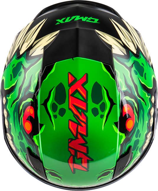 YOUTH GM-49Y DRAX HELMET GREEN YS F1499050 image 3