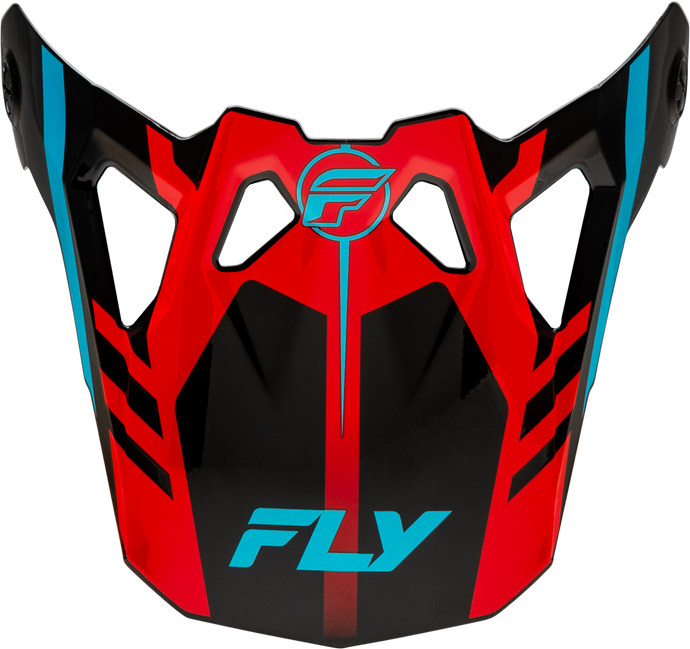 FORMULA CP KRYPTON VISOR RED/BLACK/BLUE M-2X 73-0043 image 1