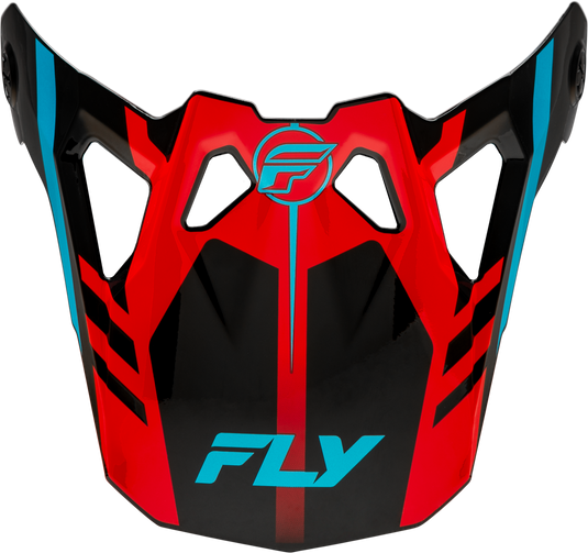 FORMULA CP KRYPTON VISOR RED/BLACK/BLUE M-2X 73-0043 image 1