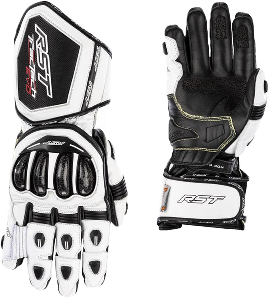 TRACTECH EVO 4 CE GLOVE WHITE/WHITE/BLACK LG 102666WHI-10 image 1