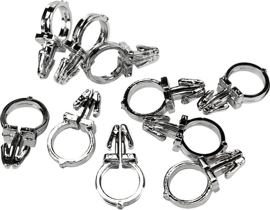 10/PK H-BAR WIRING RETAINERS 1/2