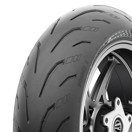 TIRE POWER 6 REAR 200/55ZR17 (78W) RADIAL TL 32776 image 2
