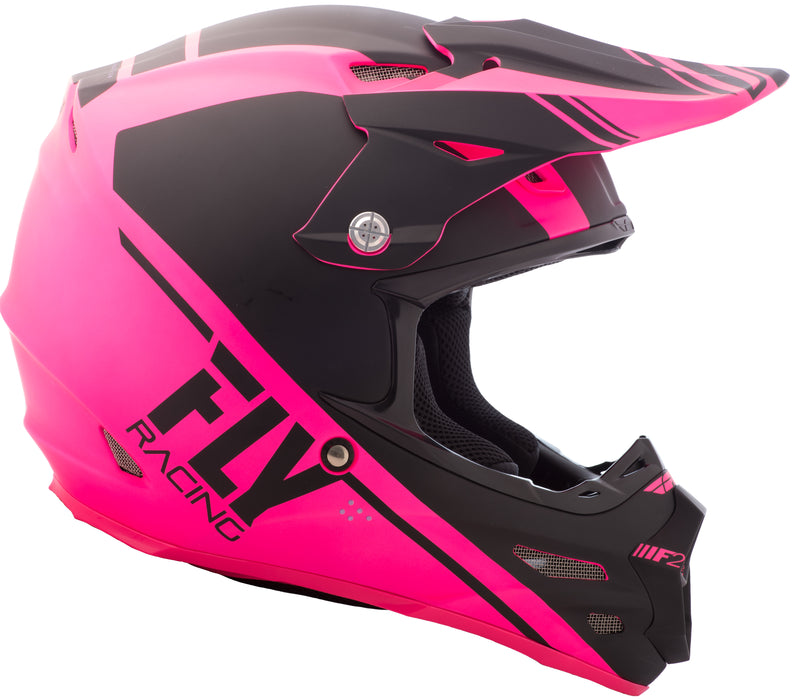 Load image into Gallery viewer, F2 CARBON REWIRE HELMET MATTE NEON PINK/BLACK SM 73-4169-2-S image 2
