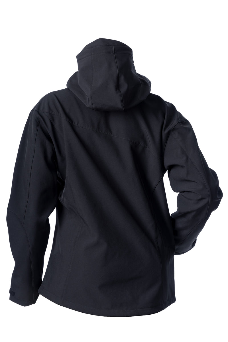 Load image into Gallery viewer, MALEA SOFTSHELL JACKET BLACK/NEON SM 52356 image 3
