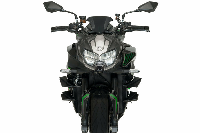 Load image into Gallery viewer, DOWNFORCE SIDE SPOILERS BLACK KAW 20832N image 2
