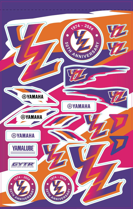 DECAL SHEETS YAMAHA 40-50-103 image 1