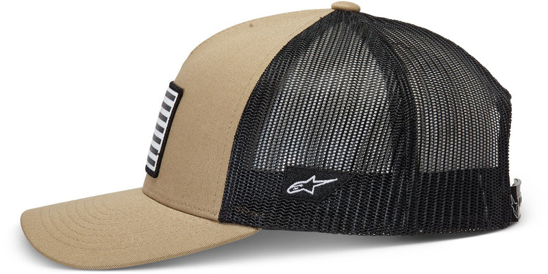Load image into Gallery viewer, FLAG SNAPBACK HAT SAND/BLACK 1211-81013-2310-TU image 3

