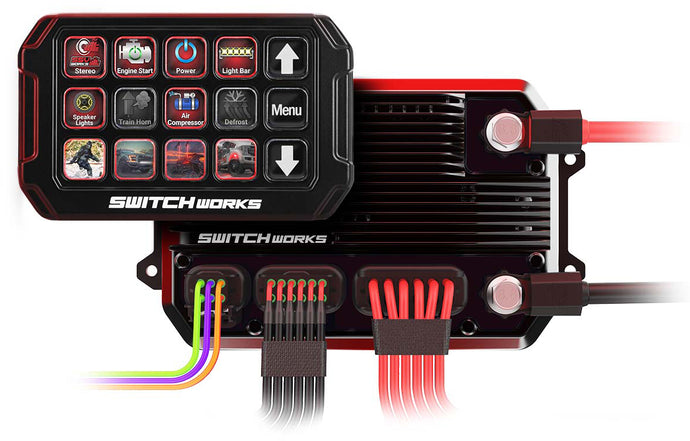 SWITCHWORKS 12 OUTPUT ELECTRONIC SWITCHER SW-E12-10 image 1