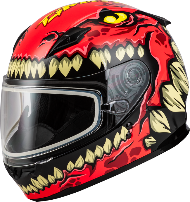YOUTH GM-49Y DRAX SNOW HELMET RED YS F2499370 image 1