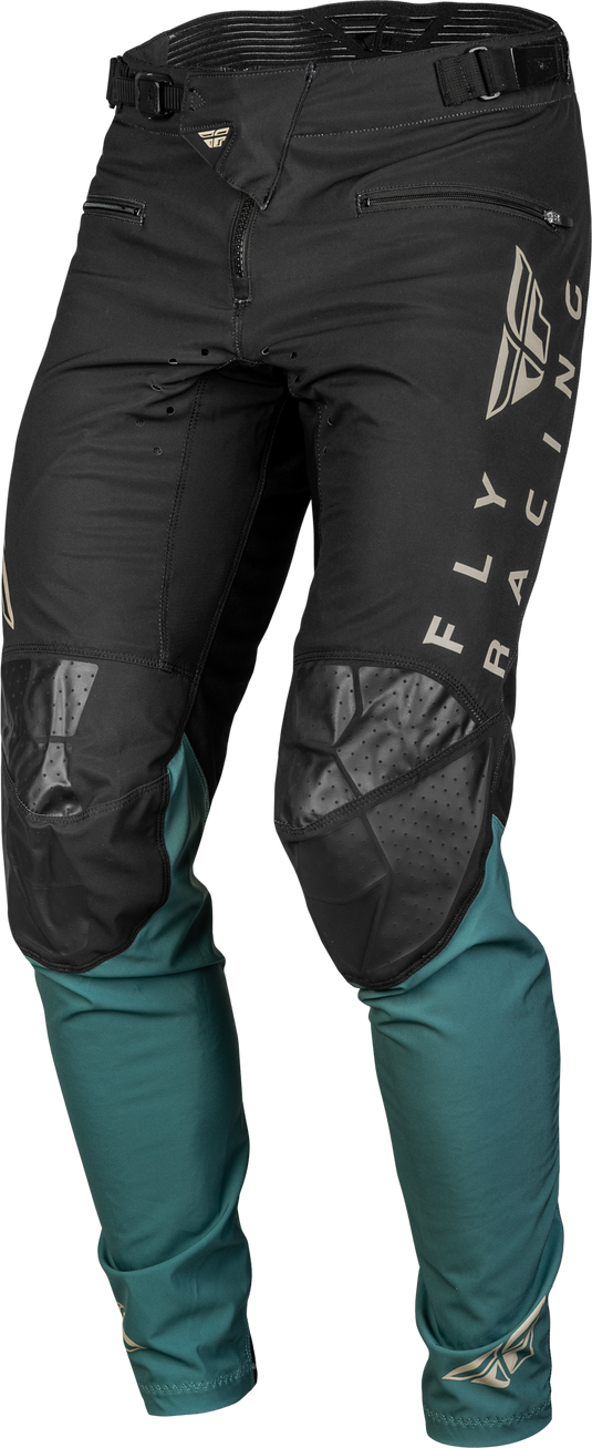 YOUTH RADIUM BICYCLE PANTS BLACK/EVERGREEN/SAND SZ 18 376-04118 image 4