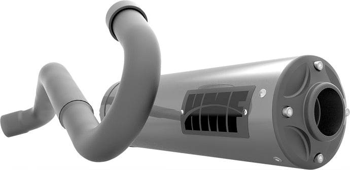 BLACKOUT SWAMP SERIES EXHAUST FULL SYSTEM SIDE MOUNT 234534608893 image 1