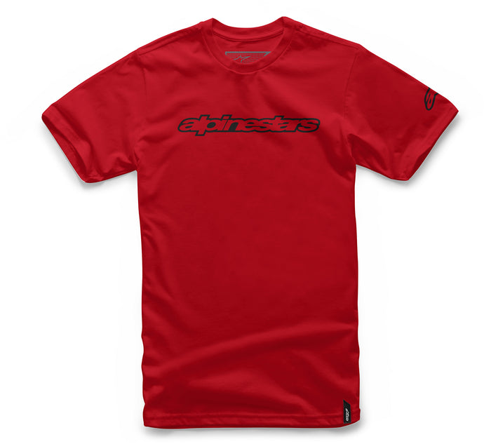 WORDMARK TEE RED SM 1036-72015-30-S image 1