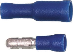 BULLET RECEPTACLES & ADAPTERS 16-14 AWG BLUE 15/PK 1885C image 1