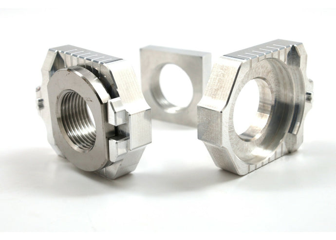 AXLE BLOCKS ELITE KTM/HUS SILVER 17-316 image 1