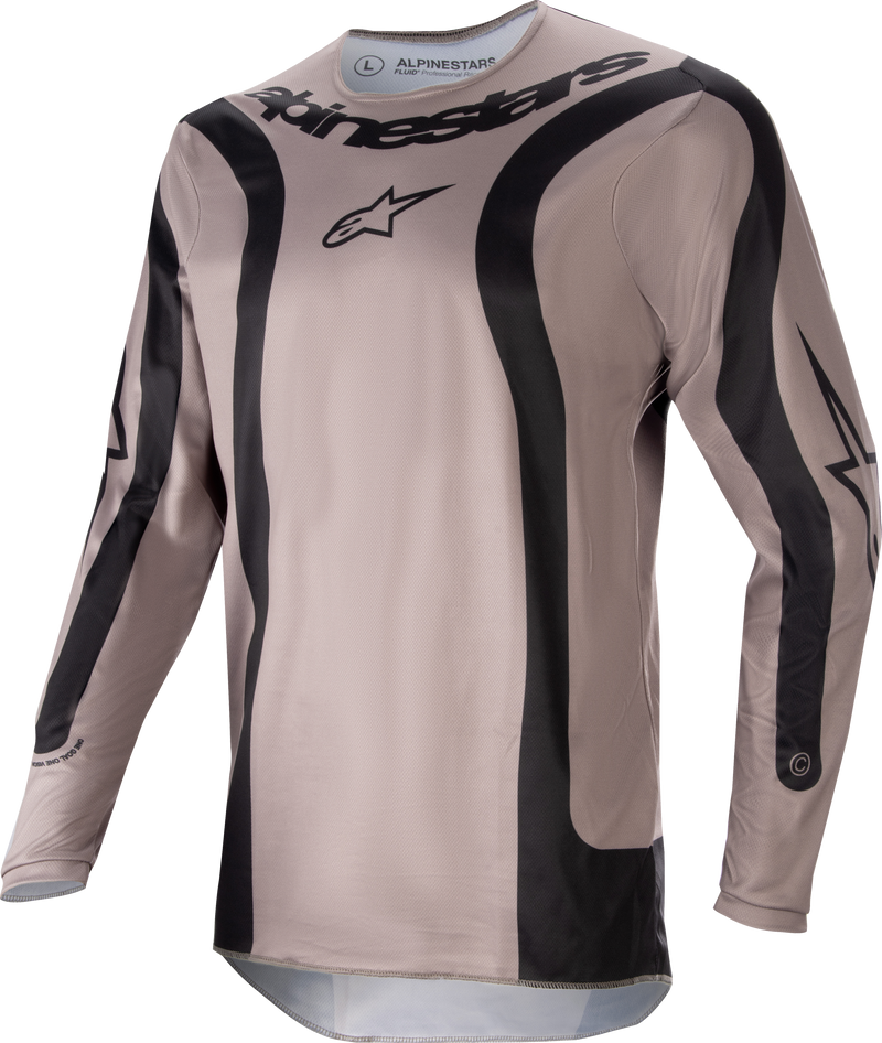 Load image into Gallery viewer, FLUID LURV JERSEY MUD/BLACK MD 3762024-822-M image 1
