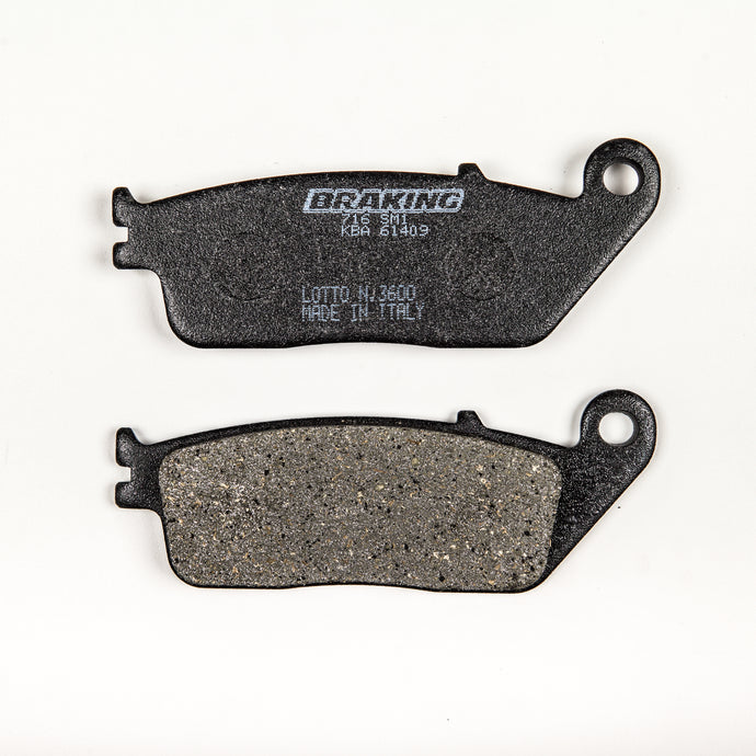 BRAKE PAD SET SEMI-METALLIC 716SM1 image 1