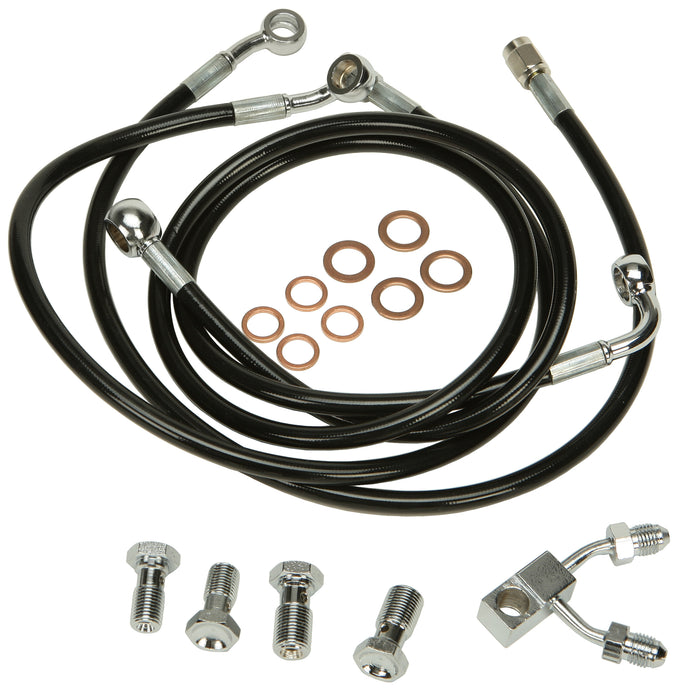 BRAKELINE KIT BLK SOFTAIL HD-1004-BK image 1