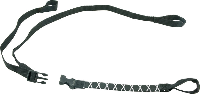 PACK STRAP BLACK/REFLECTIVE 12