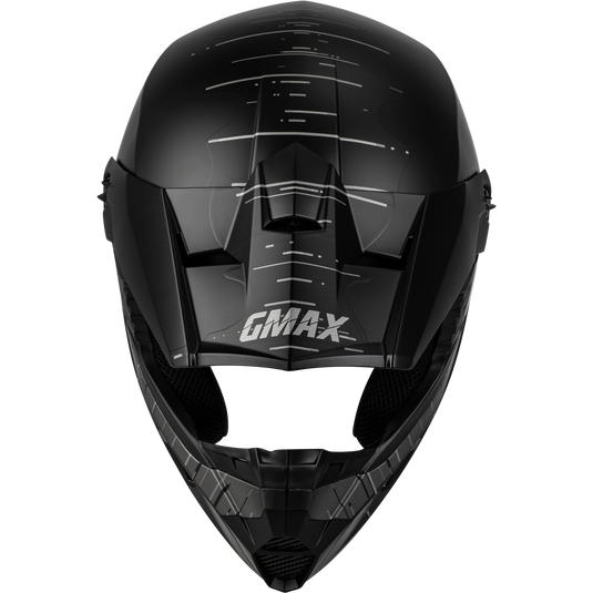 MX-46 FREQUENCY OFF-ROAD HELMET MATTE BLACK/GREY SM D3463074 image 3