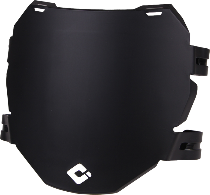 DOWNHILL/E BIKE NUMBER PLATE BLACK D70DP-B image 1