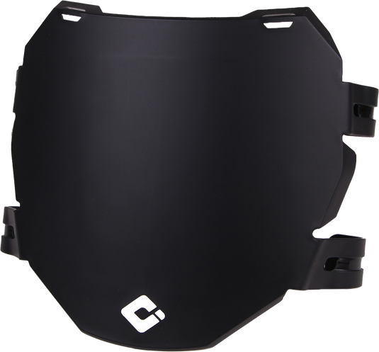 DOWNHILL/E BIKE NUMBER PLATE BLACK D70DP-B image 1