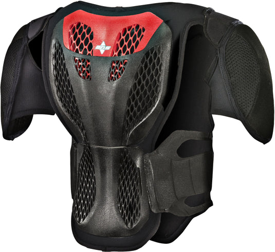 YOUTH A-5 S BODY ARMOR BLACK/RED YL/YX 6740518-13-L/XL image 2