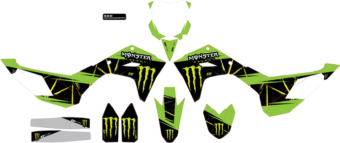 COMPLETE GRAPHIC KIT KAWASAKI 20-20-137 image 1