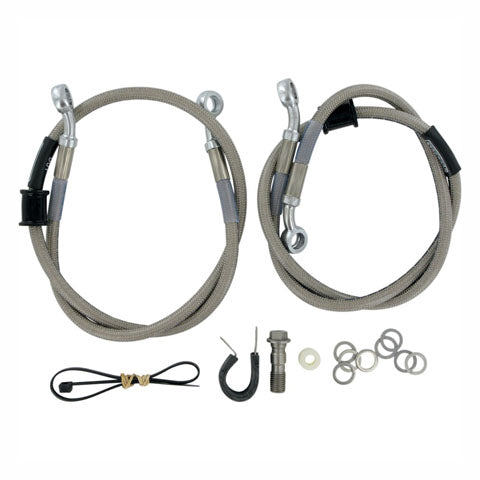 YAMAHA FRONT BRAKE LINE KIT TWO LINE RACER 06 YAMAHA YZF-R6.