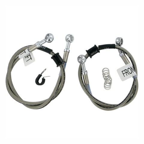 YAMAHA FRONT BRAKE LINE KIT 99-02 YZF-R6 TWO-LINE RACER
