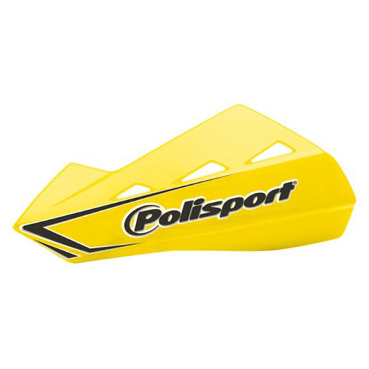 POLISPORT QWEST HANDGUARD + MOUNT YELLOW RM01