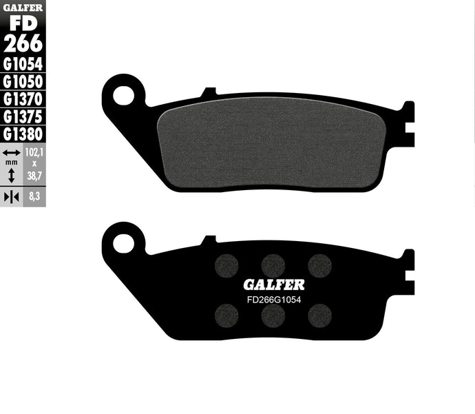 BRAKE PADS SEMI METALLIC FD266G1054 FD266G1054 image 1