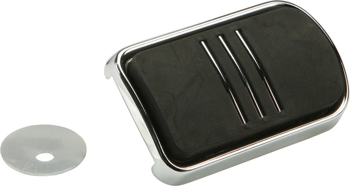 BRAKE PEDAL PAD CHROME FLT B35-0221 image 1